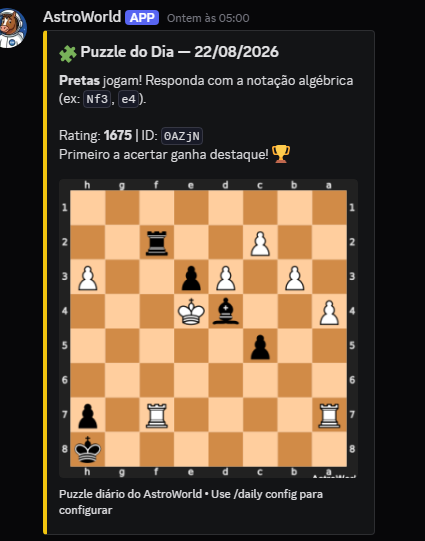 Um puzzle novo todos os dias